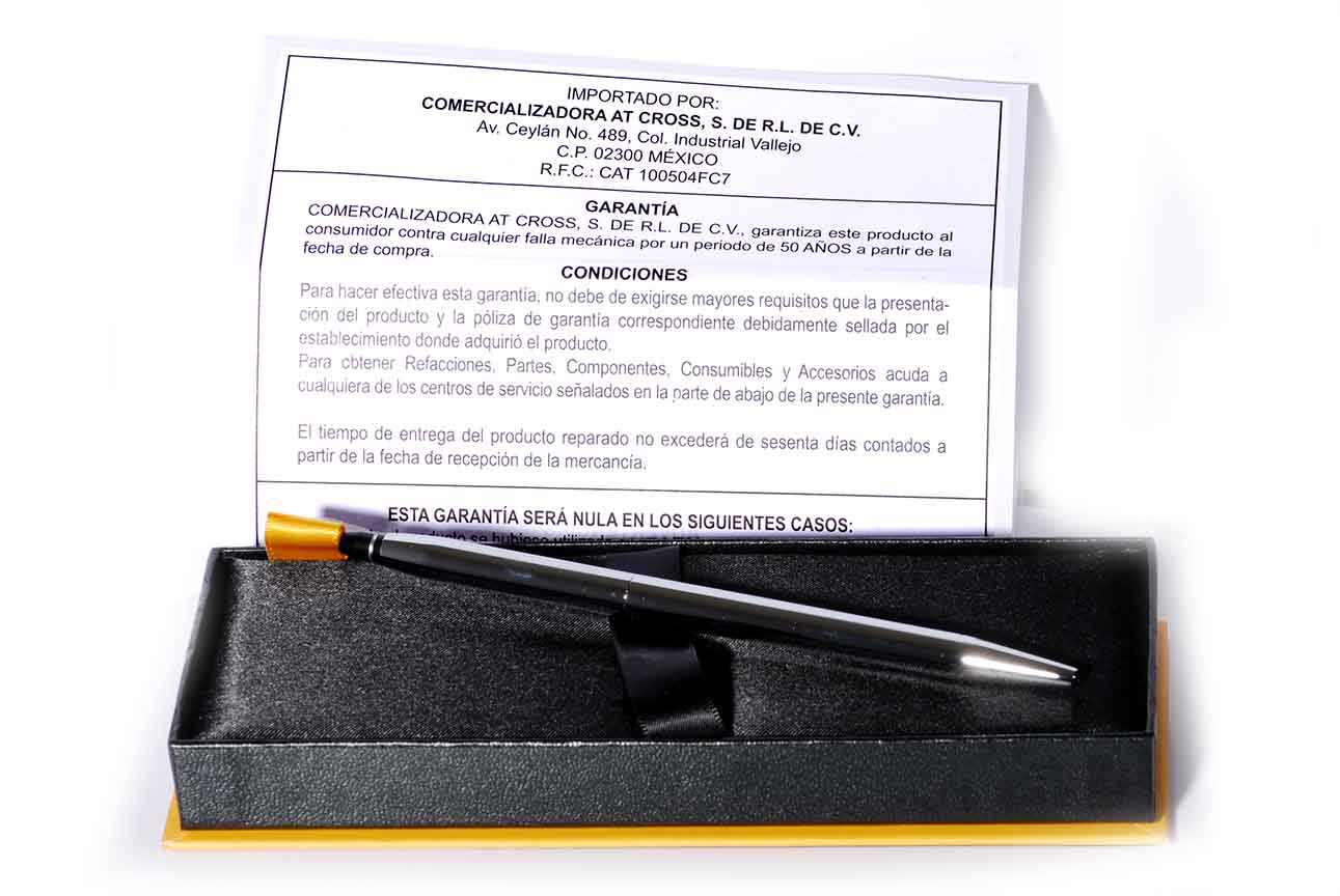 Fina Pluma Cross Nueva! Incluye Tu Nombre Grabado (30712)