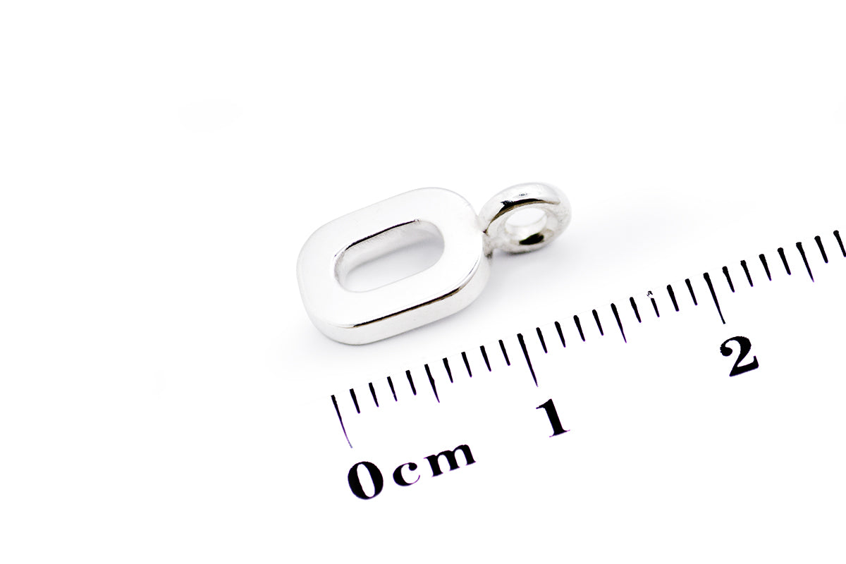 Gargantilla con Dije número "0" en Plata (M35647)