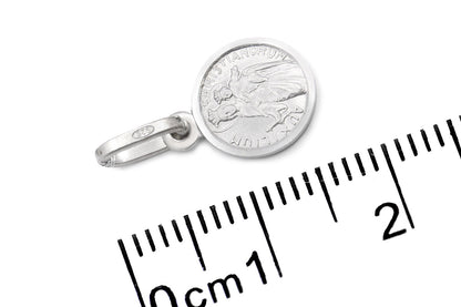 Medalla Escapulario De Plata 9mm Ma. Auxiliadora (M26068)