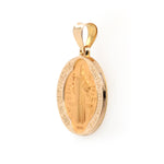 Cargar imagen en el visor de la galería, Medalla San Benito 18mm en oro amarillo 14k (M38516)

