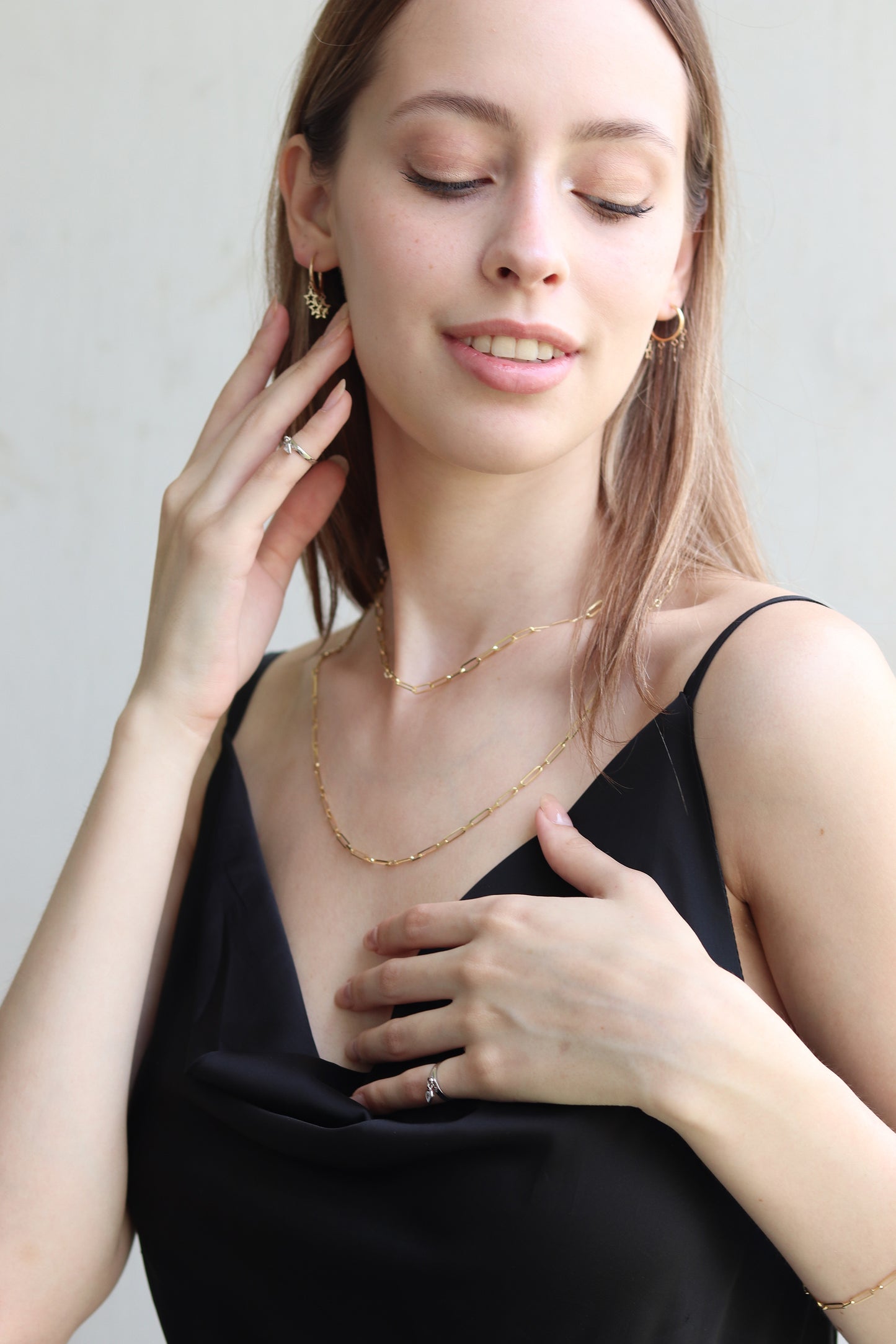 Anillo pinky "CORAZON COLGANDO" en plata .925 (22683)