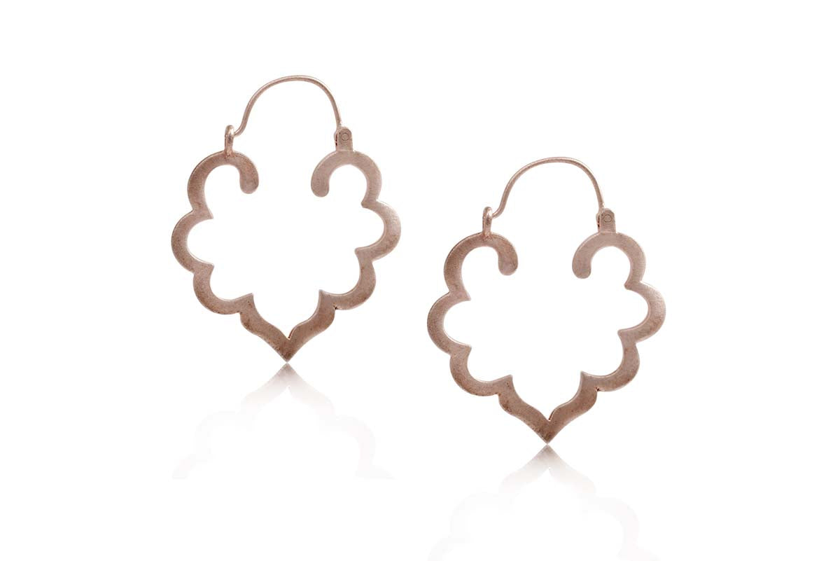 Aretes "INFINITE" plata 925 mate (31550)