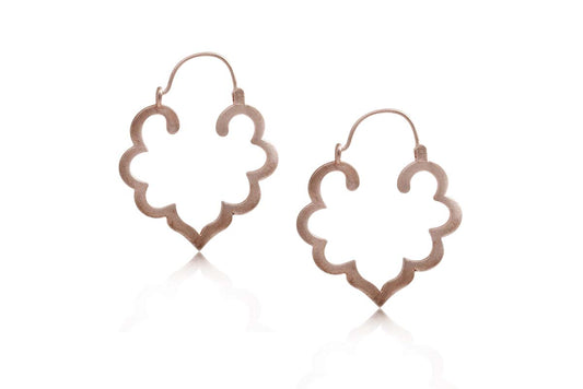Aretes "INFINITE" plata 925 mate (31550)