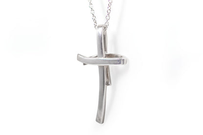 Cruz "NUDO" plata .925 (19920)