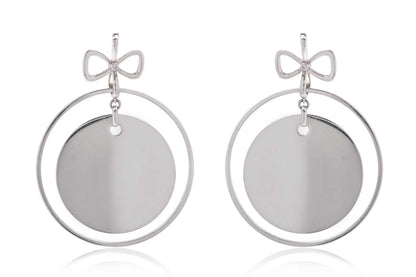 Aretes "SWEET GIRL" en acero (21818)