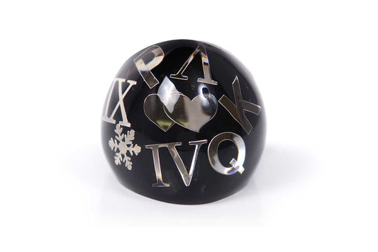 Anillo "CAPSULA" Negra (M23824)