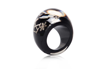 Anillo "CAPSULA" Negra (M23824)