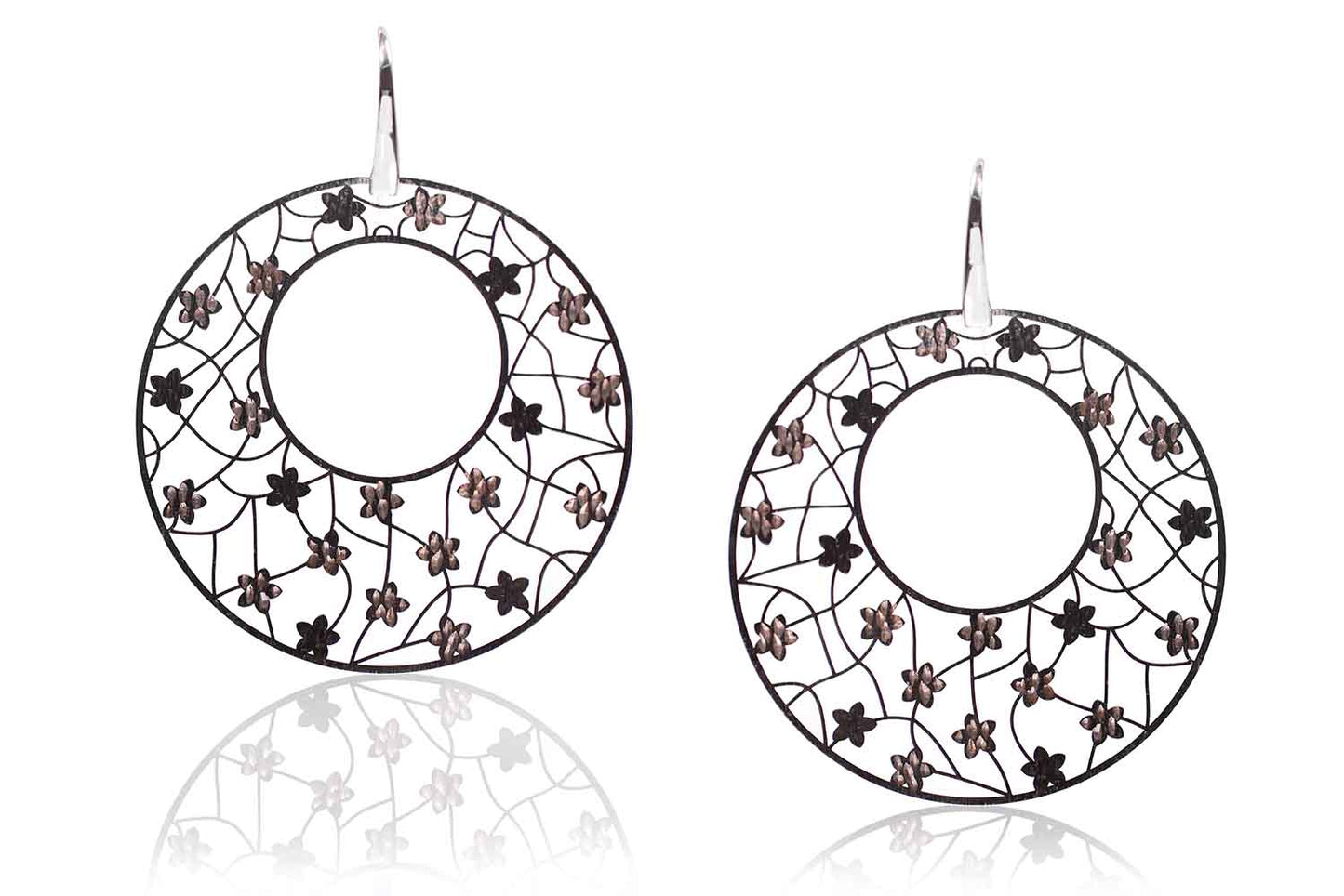 Aretes "GARDEN" en plata 925 (23952)