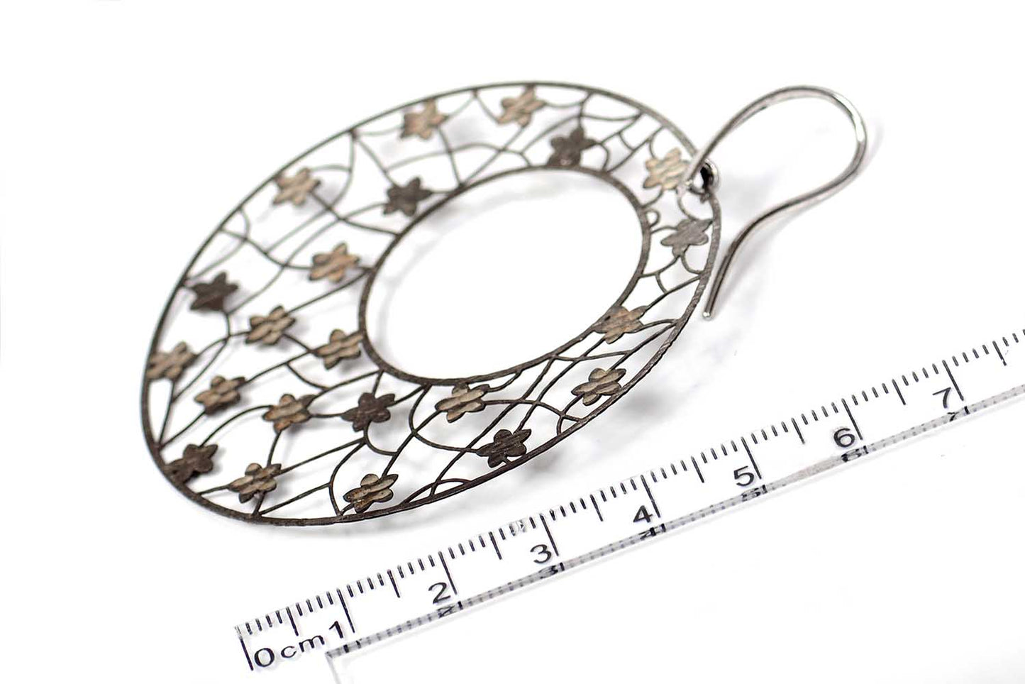 Aretes "GARDEN" en plata 925 (23952)