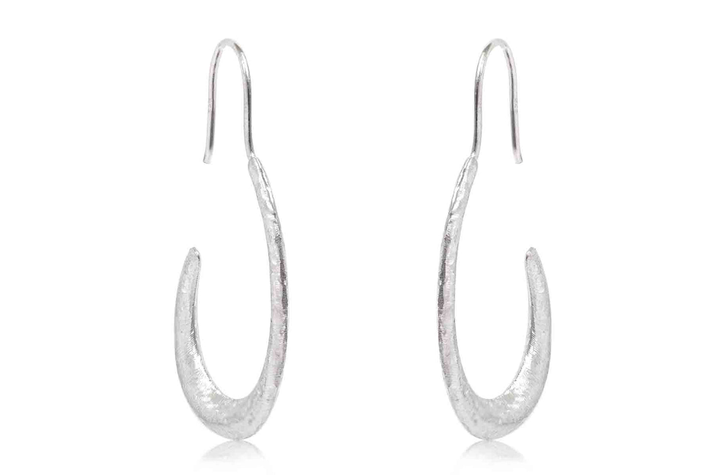 Aretes "COLMILLOS" de pata 925 (23959)