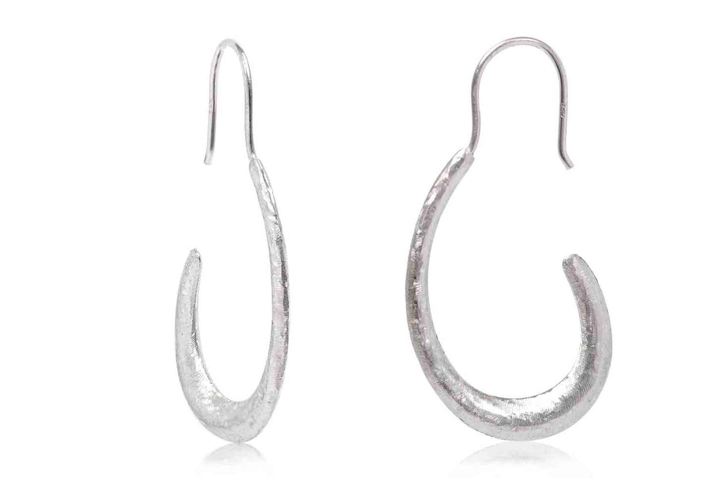 Aretes "COLMILLOS" de pata 925 (23959)