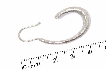 Aretes "COLMILLOS" de pata 925 (23959)