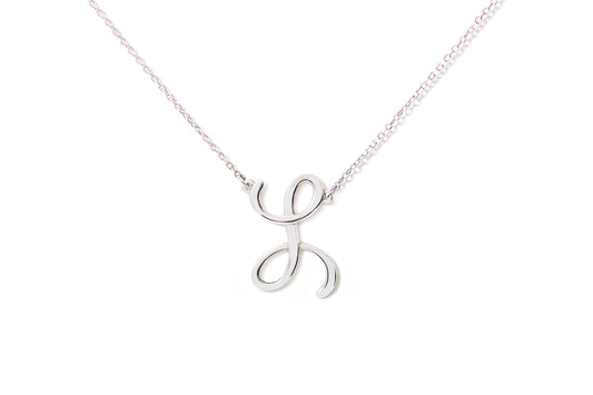 Gargantilla "LETRA L" plata .925 cursiva (24976)