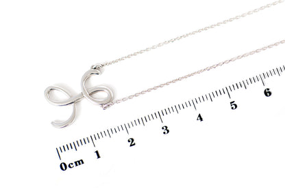 Gargantilla "LETRA L" plata .925 cursiva (24976)