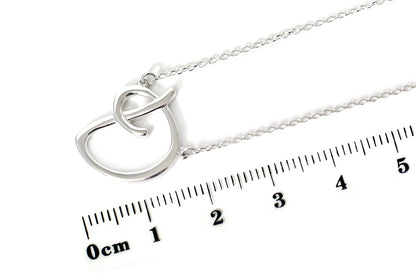 Gargantilla "LETRA D" plata .925 cursiva (24983)