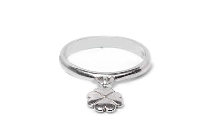 Anillo "TREBOL" en plata .925 (25205)