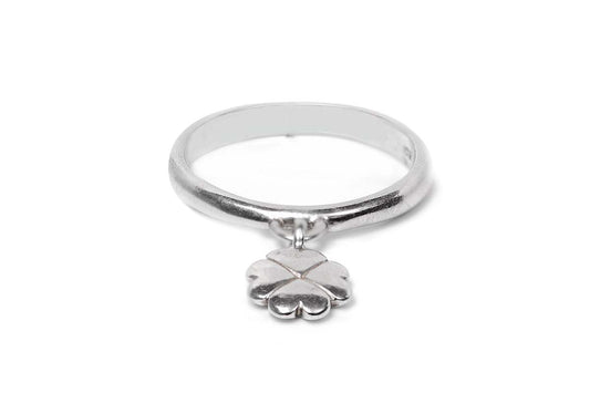Anillo "TREBOL" en plata .925 (25205)