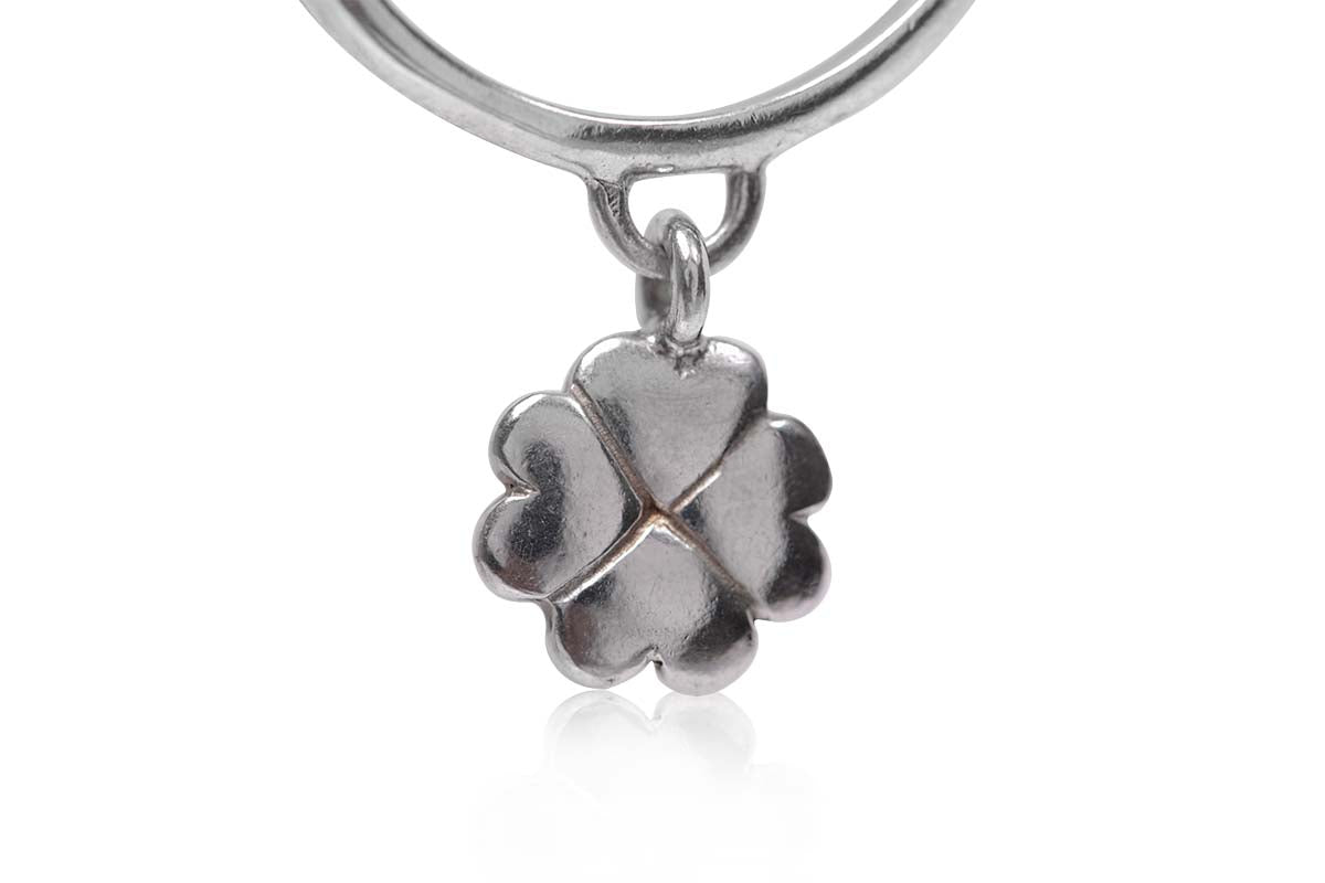 Anillo "TREBOL" en plata .925 (25205)