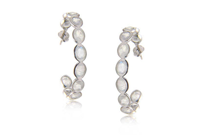 Aretes "MOON CICLE" plata 925 (29092)