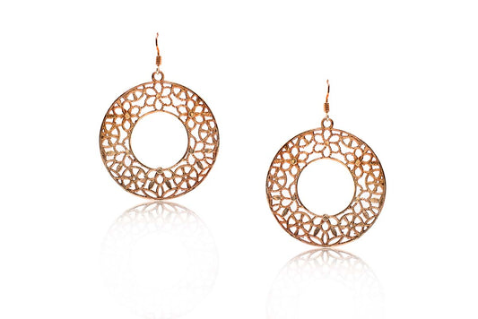 Aretes "VICTORIAN" en plata .925 (29187)