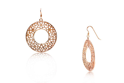 Aretes "VICTORIAN" en plata .925 (29187)