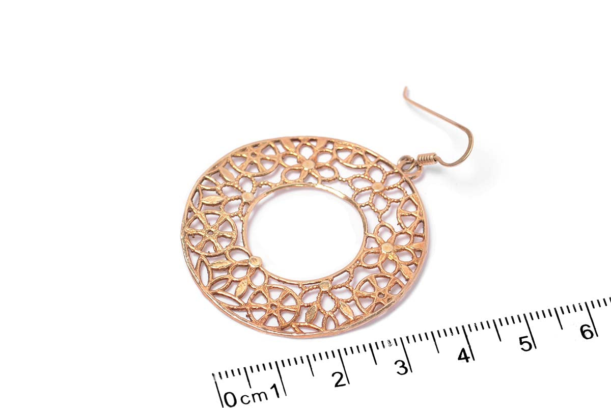 Aretes "VICTORIAN" en plata .925 (29187)