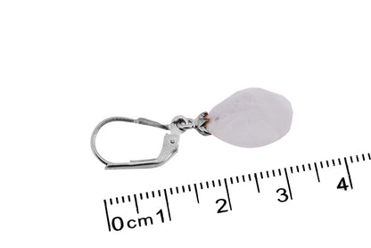 Aretes "GOTA" en plata 925 con piedra luna (31540)