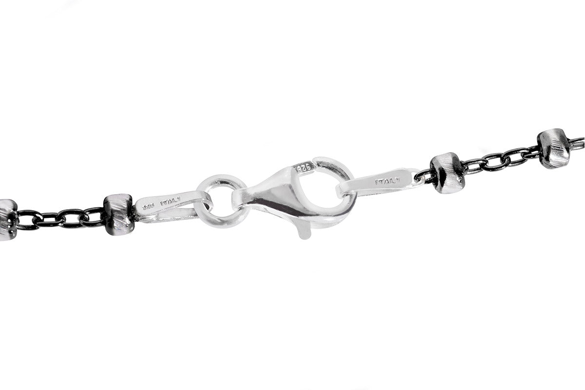 Exclusiva y Elegante Gargantilla con dije de cuarzo rutilado "Pear" (M33818)