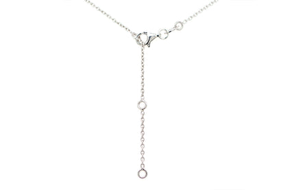 Gargantilla "Doble corazón" en plata .925 (36846)