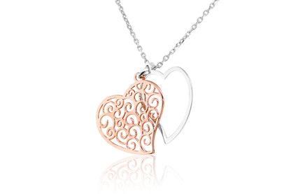 Gargantilla "Corazón" fabricada en plata .925 (36849)