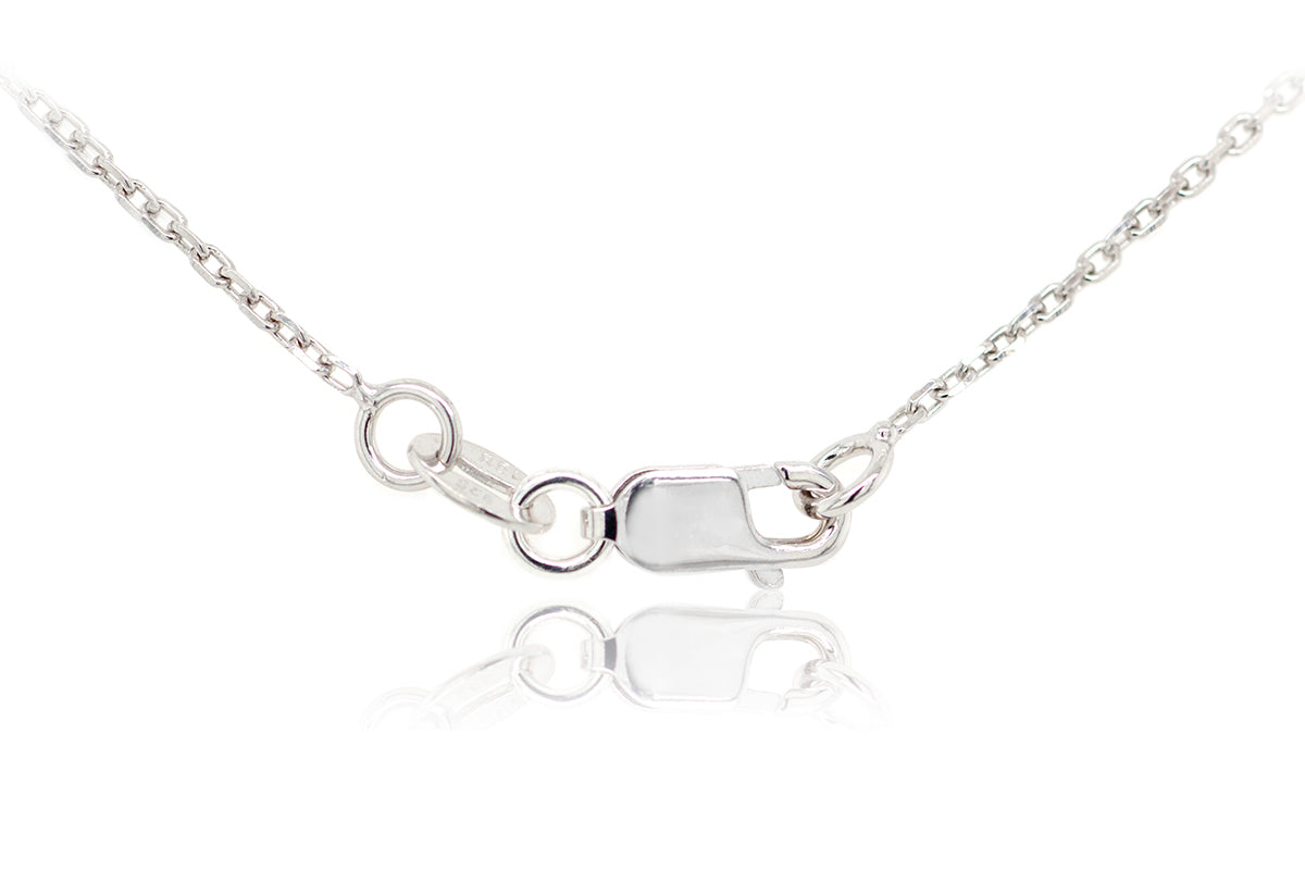 Gargantilla "Corazón" fabricada en plata .925 (36849)
