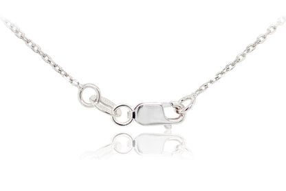 Gargantilla "Corazón" fabricada en plata .925 (36849)