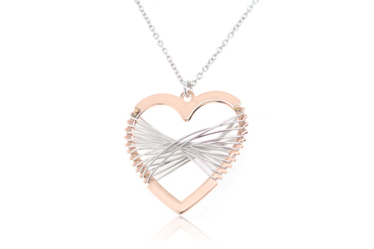 Gargantilla "Corazón" en plata .925 (36850)