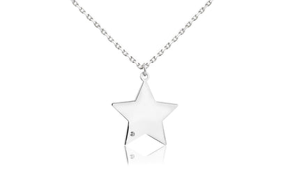 Gargantilla "Star" en plata .925 (36856)