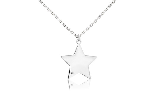Gargantilla "Star" en plata .925 (36856)