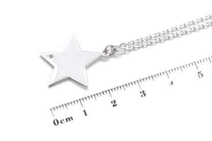 Gargantilla "Star" en plata .925 (36856)