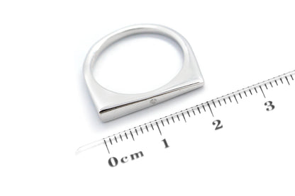 Anillo "TRIANGULAR" en plata .925 (36859)