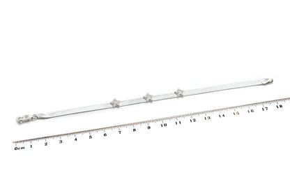 Pulsera "Stars" fabricada en plata .925 (36864)