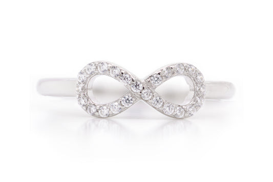 Anillo "INFINITO" en plata 925 (37240)