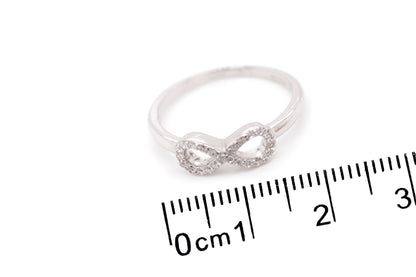 Anillo "INFINITO" en plata 925 (37240)