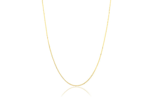 Cadena colección argollas en plata amarilla (M37243)