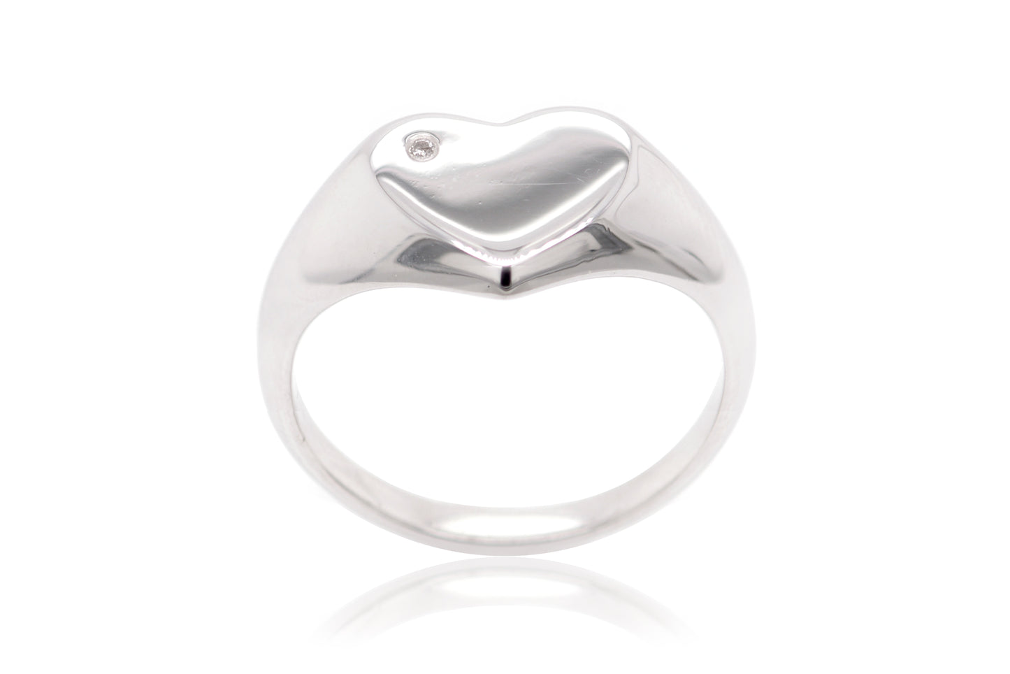 Anillo "HEART" en plata 925 (37248)
