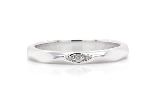 Anillo "WAVE" en plata.925 (37250)