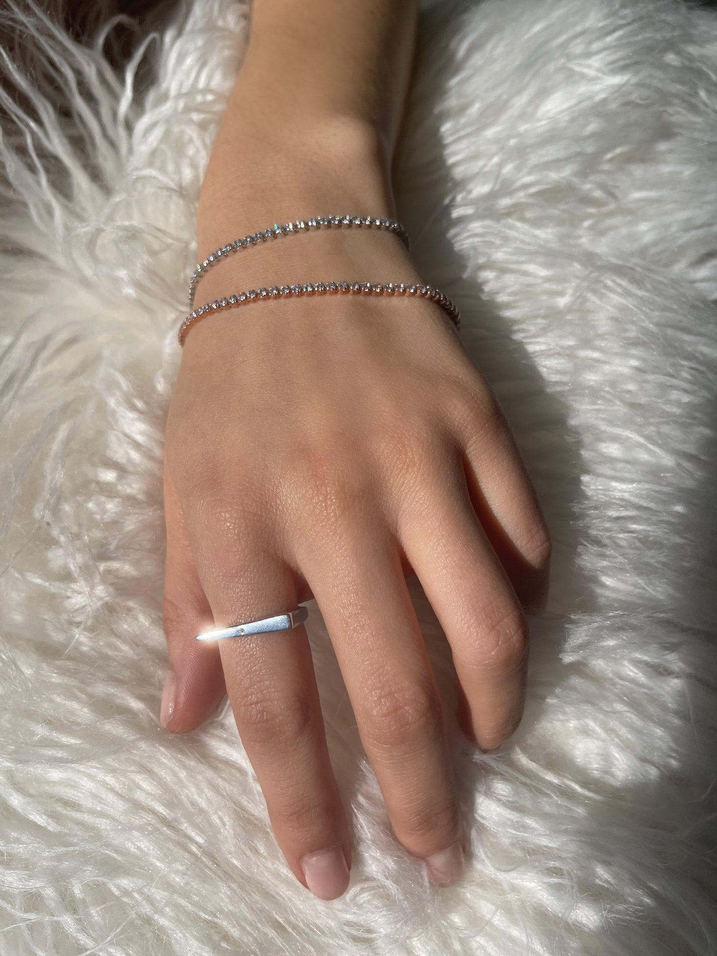Anillo "TRIANGULAR" en plata .925 (36859)
