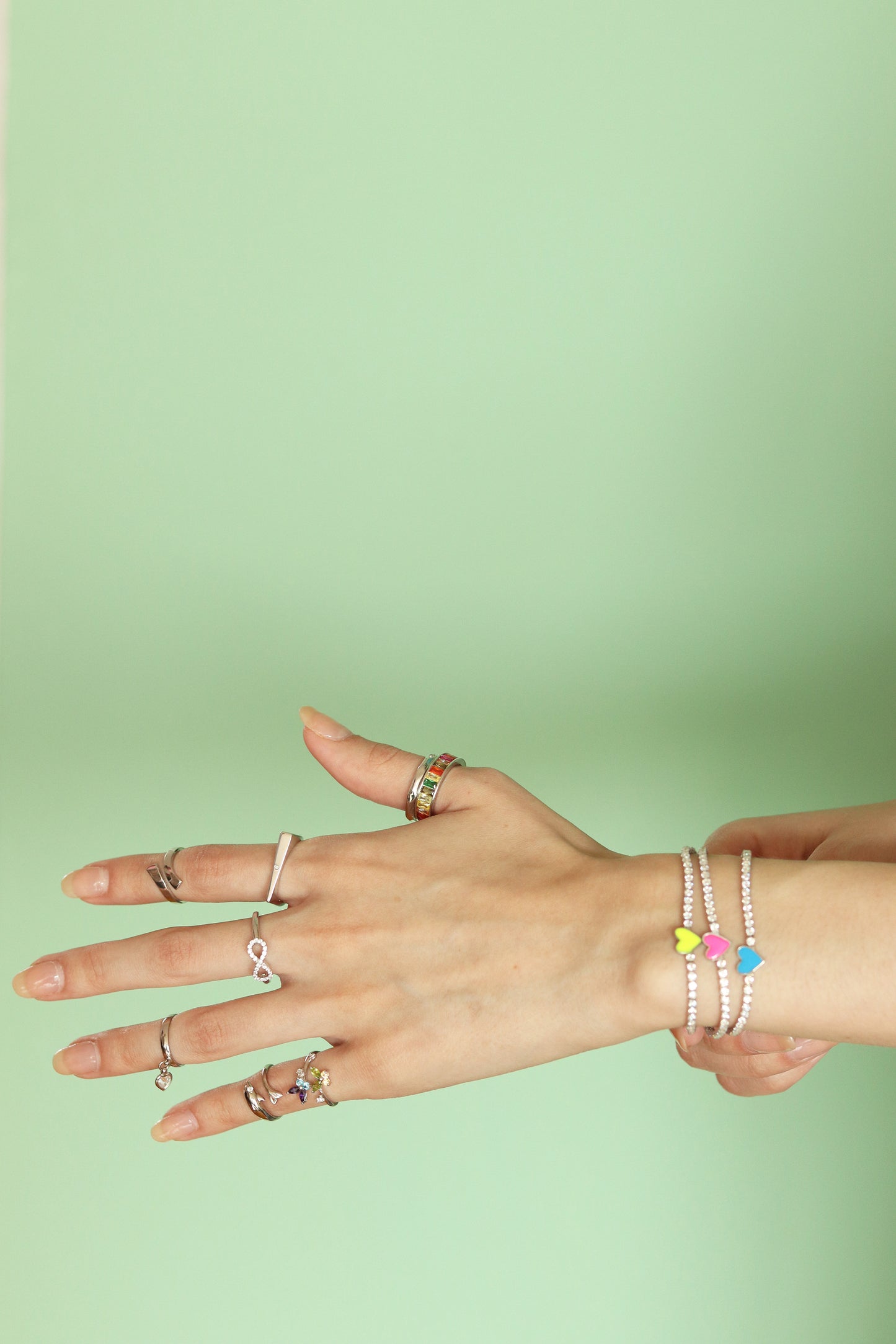 Anillo "INFINITO" en plata 925 (37240)
