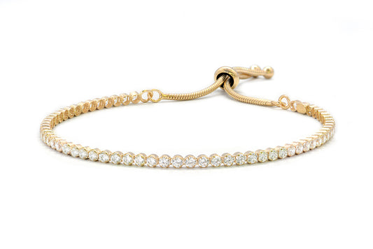 Pulsera Ajustable en Plata (M31624)