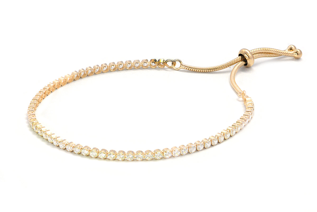 Pulsera Ajustable en Plata (M31624)