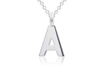 Cargar imagen en el visor de la galería, Gargantilla con Dije letra &quot;A&quot; en Plata (M35631)
