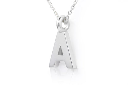 Gargantilla con Dije letra "A" en Plata (M35631)