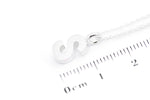 Cargar imagen en el visor de la galería, Gargantilla con Dije letra &quot;S&quot; en Plata .925 (M35644)
